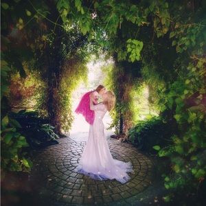 NWOT Lovely Pink, HandTailored, MOB Dress